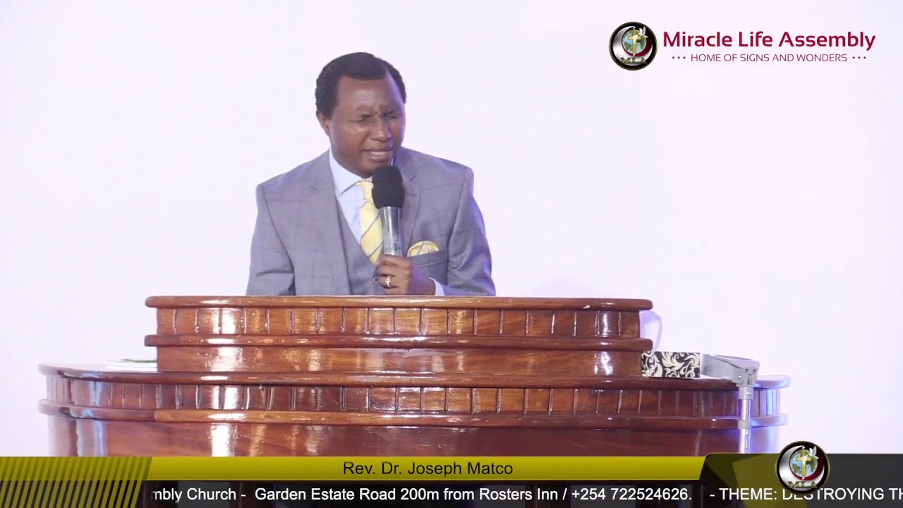 DESTROYING THE PATTERNS OF YOUR BLOODLINE BY REV. DR. JOSEPH MATCO.