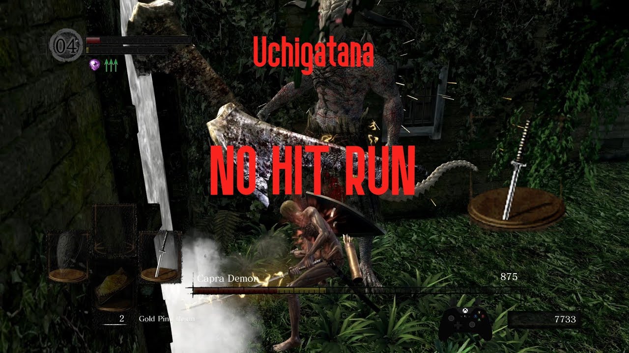 Dark Souls Remastered - Uchigatana Only - No Hit Run Any% - 1:31:11 By SUPERSKY