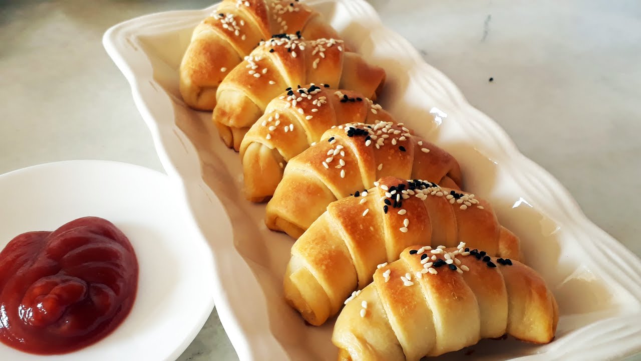 How to make ground meat filled croissants | Tasty Evening Snack