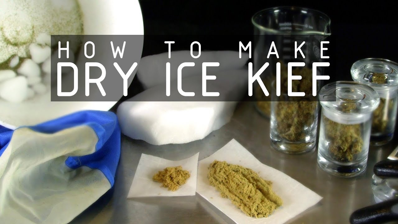 Dry Ice Kief to Rosin Press to Cannabis e Juice (Part 1) Cannabasics #109