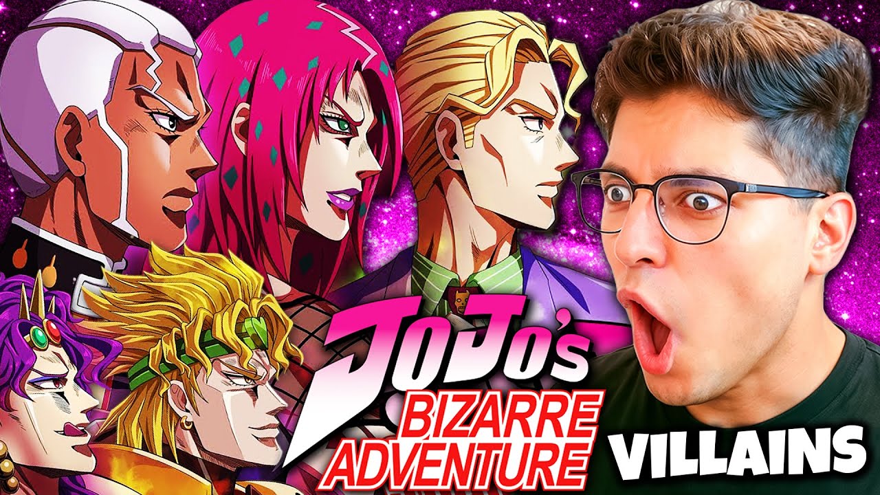 FIRST TIME Reacting to ALL JoJo’s Bizarre Adventure VILLAIN THEMES (Part 1-8)