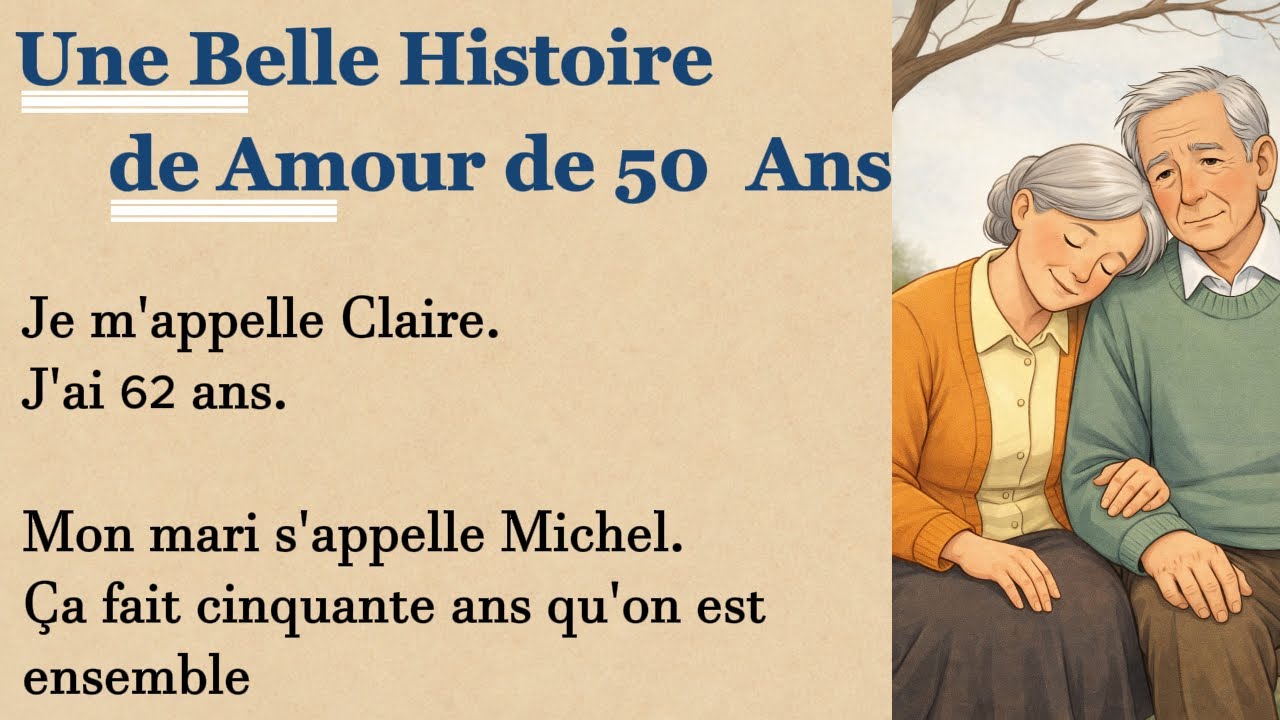 They Loved Each Other for 50 Years | Slow French Listening