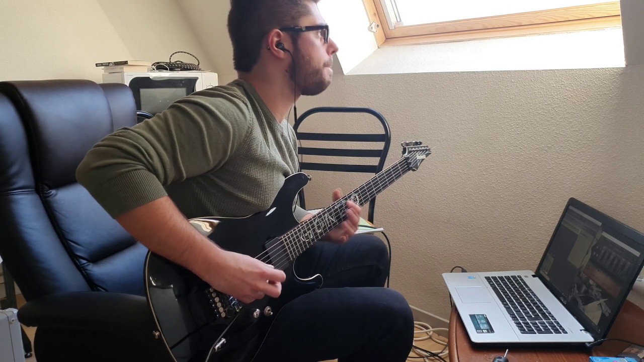 City Morgue - PEELING SCABS (Guitar Cover w/ Solos + TABS)