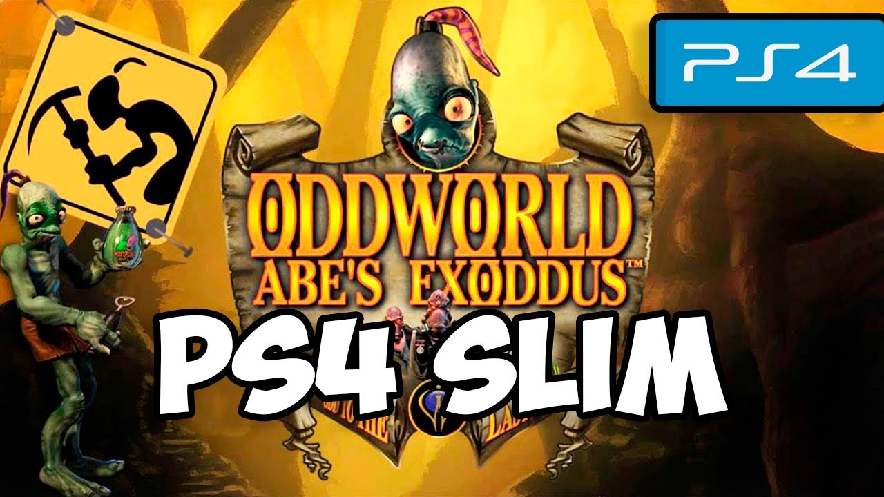 Oddworld: Abe's Exoddus PS4 Slim Gameplay