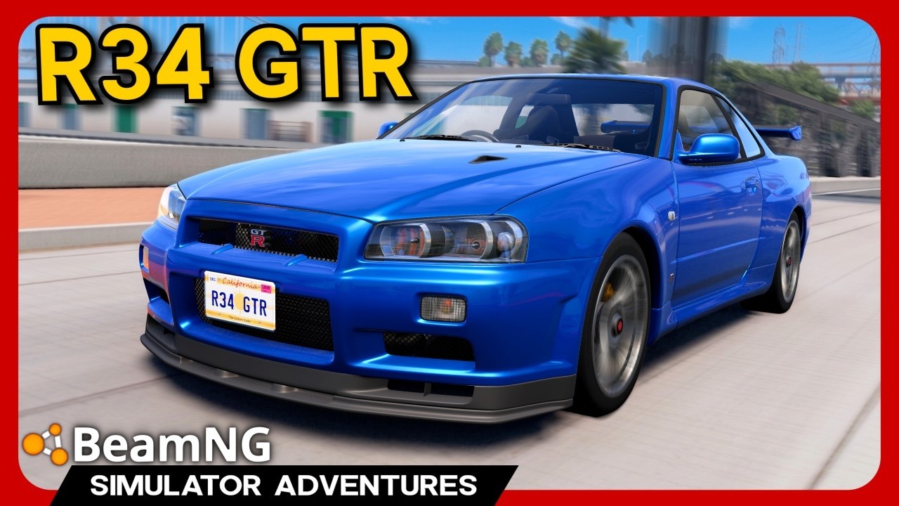BeamNG's FREE Nissan Skyline Mod is STUNNING!
