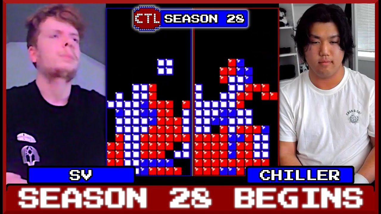 100% tetris rate and still lost... | SV VS. CHILLER | DIV. 1B | CTL S28