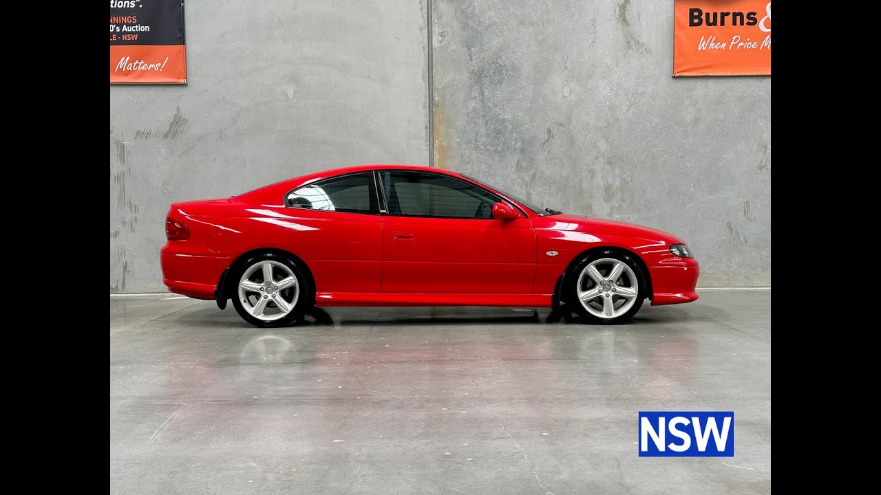 2002 Holden CV8 Monaro LS1 5.7L V8 Auto Coupe - Social Media Edit