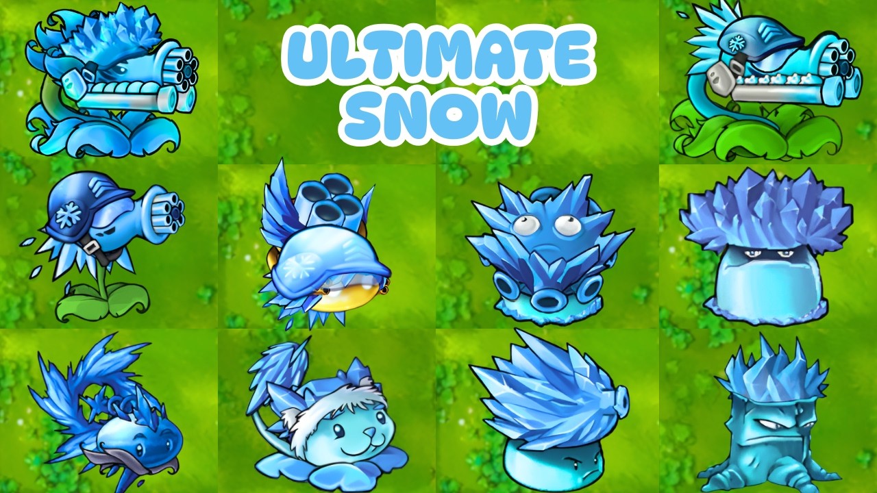 PvZ 1 Fusion 3.4 Challenge-Ultimate Snow | Ultimate Peashooter