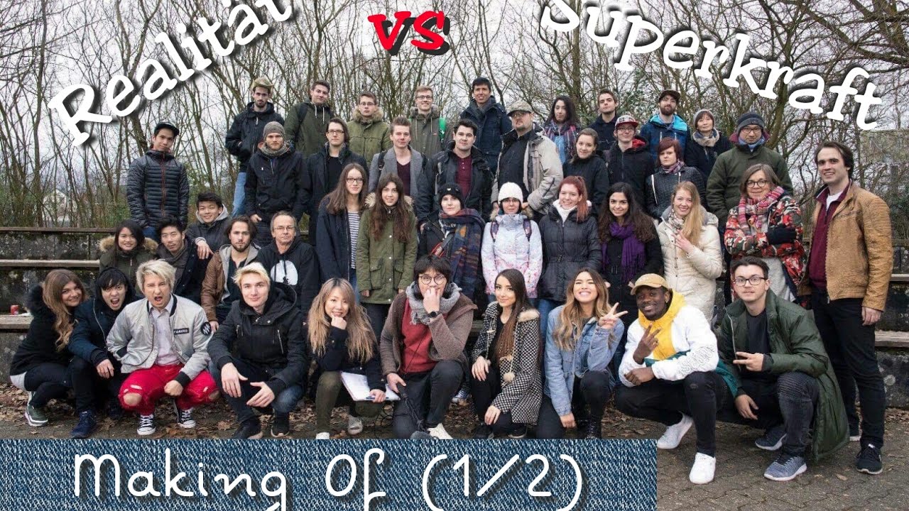 MAKING OF - Am Set von JULIEN BAM und SHAWN BU (1/2) | Realität vs Superkraft