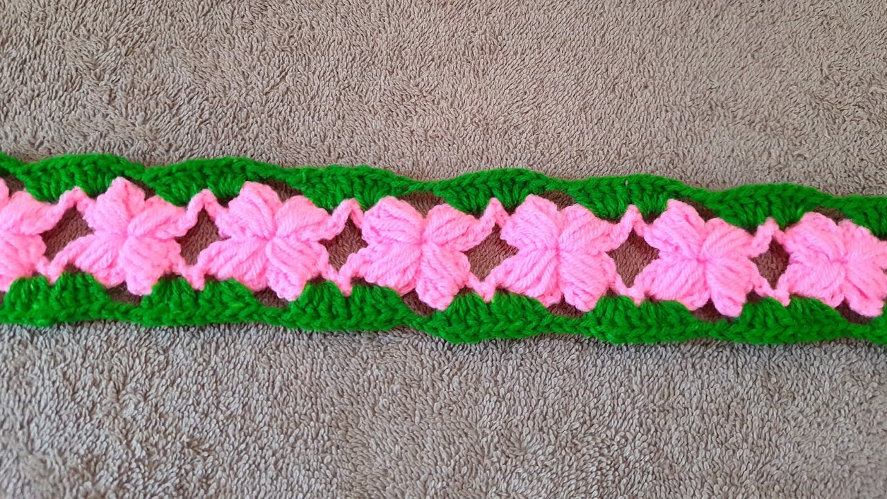 woolen Toran patti, Crochet border, jhalar ki patti , toran patti new design 