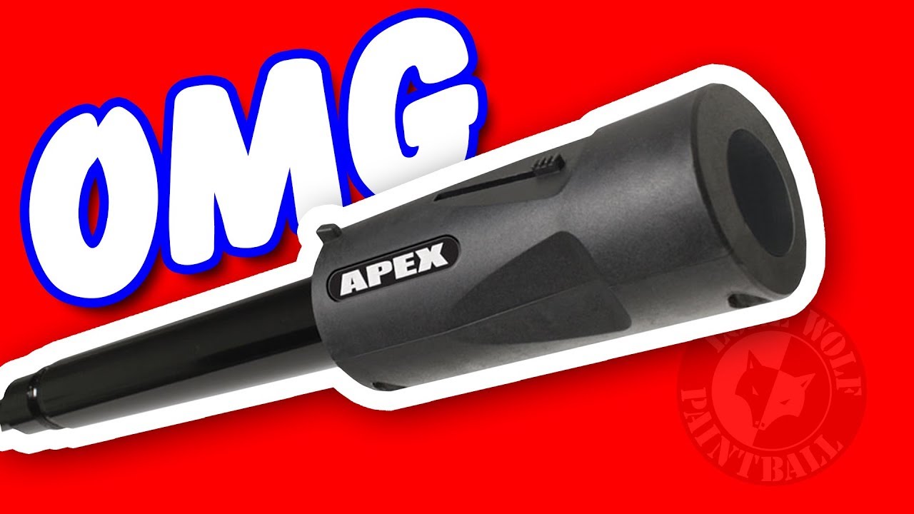 Crazy Shots with the Incredible Empire Apex Barrel | Lone Wolf Paintball Michigan