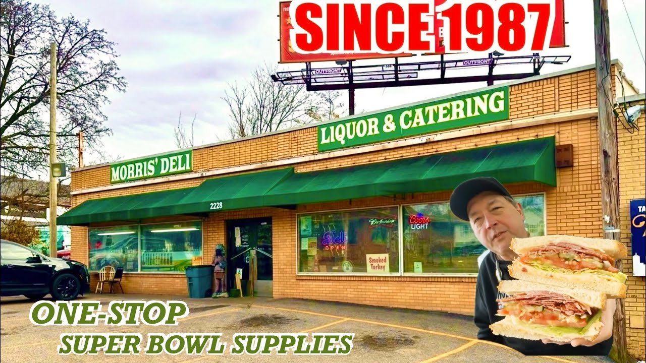 *MORRIS’ DELI-CATERING & LIQUOR* ONE-STOP SHOP SUPER BOWL SUPPLIES w/ “NO-SHOW TODD”, Louisville, KY