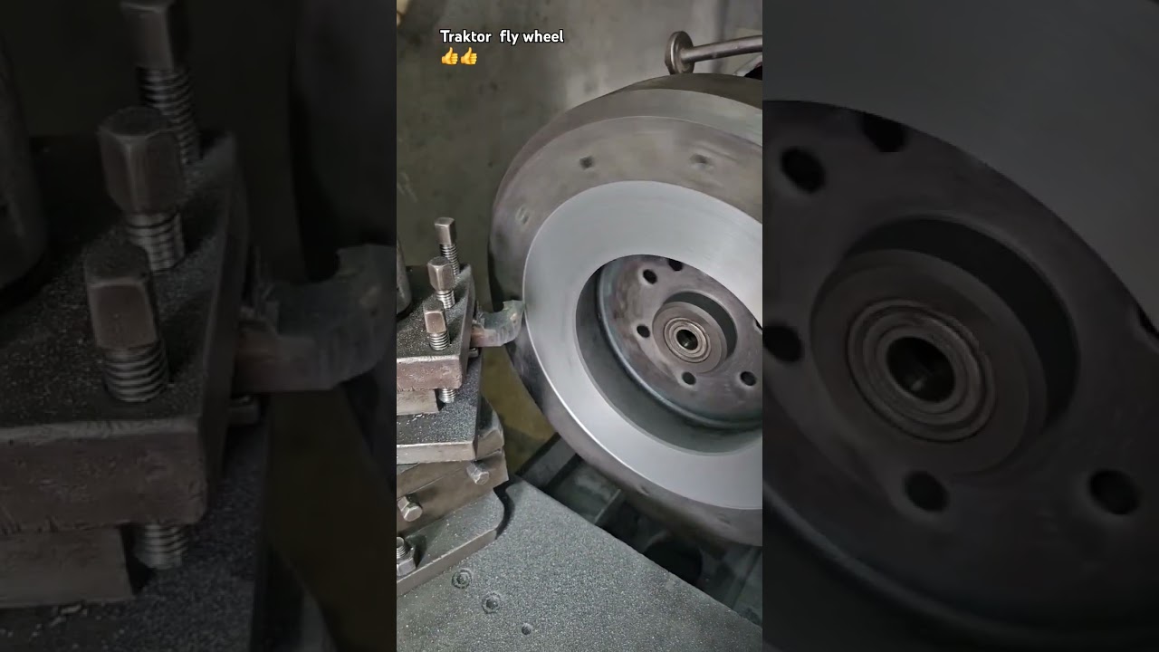 Traktor fly wheel  cutting. clutch  plate damages  sleep. problem. solve 👍👍🙏