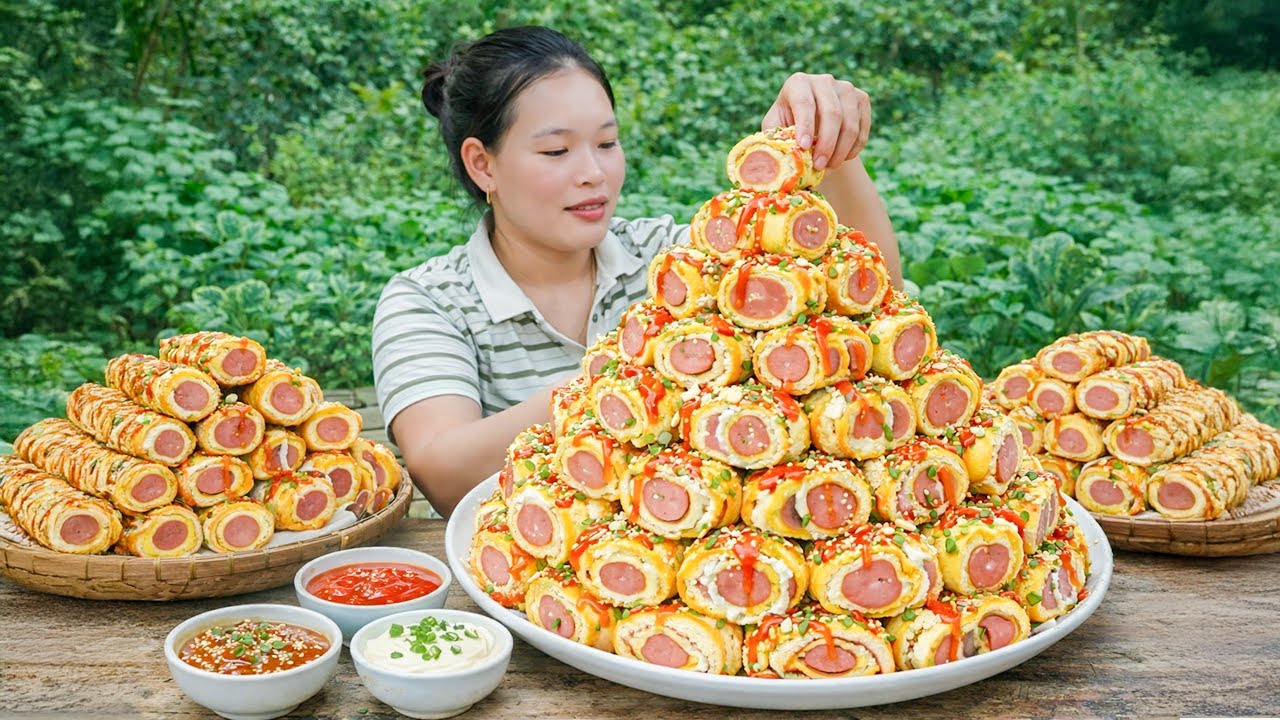 How to Make Delicious Rich Egg Cake to Sell at the Market - Rural Life | Trieu Mai Huong