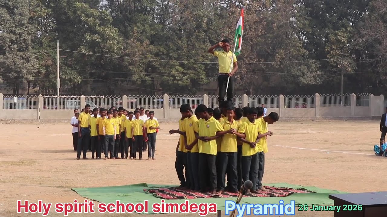 Pyramid.... Holy Spirit School Simdega..26 January 2026