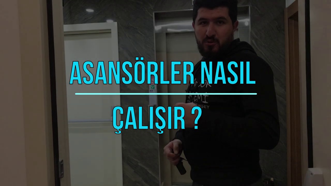 ASANSÖRLER NASIL ÇALIŞIR #1 ( MAKİNE DAİRELİ )