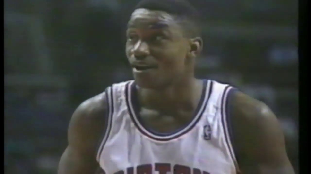 Isiah Thomas Scores 40 vs. Jazz Toward Tail-End of his Career (1993)