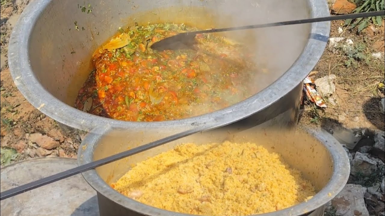 மீண்டும் கேட்டு வாங்கி சாப்பிடுவாங்க இப்படி செஞ்சு பாருங்க #village #style #biriyani #cooking #vlog 