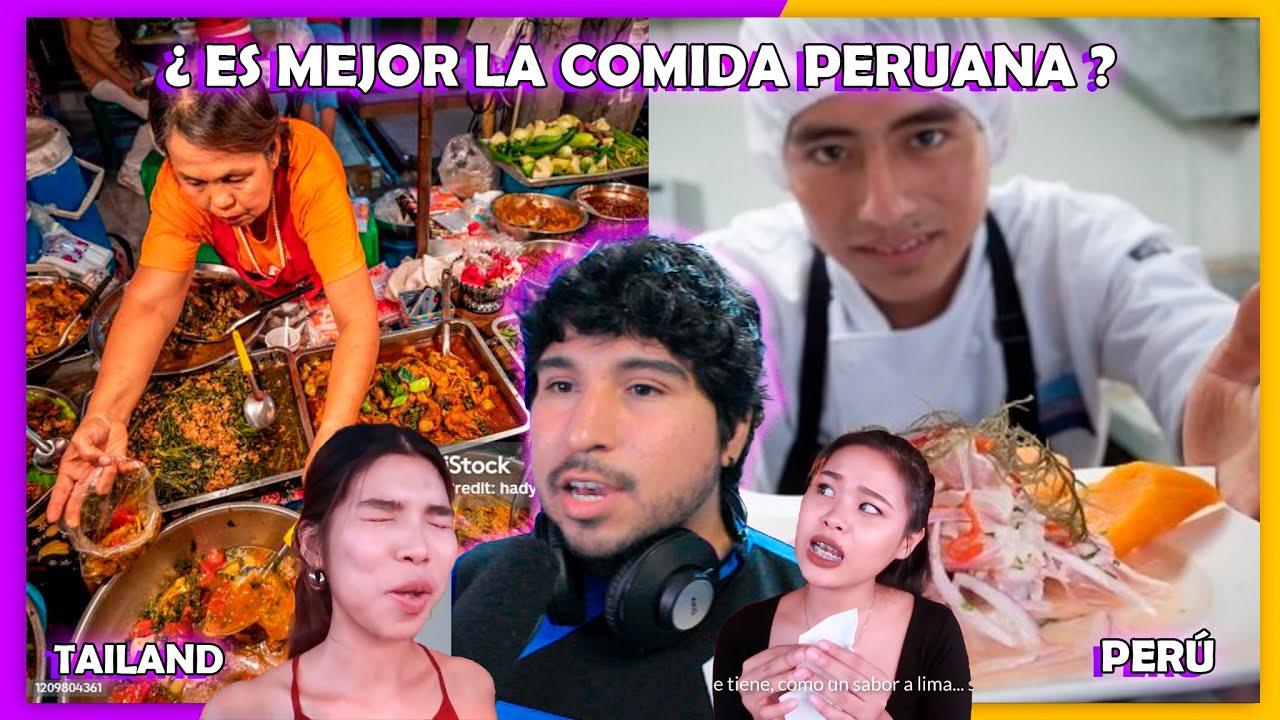 TAILANDESAS prueban la comida peruana, NO LES GUSTO?