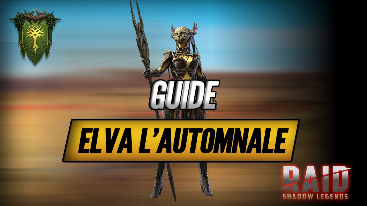 Elva l'Automnale - Dans la même veine que Duchesse Lilitu ! - Raid Shadow Legends