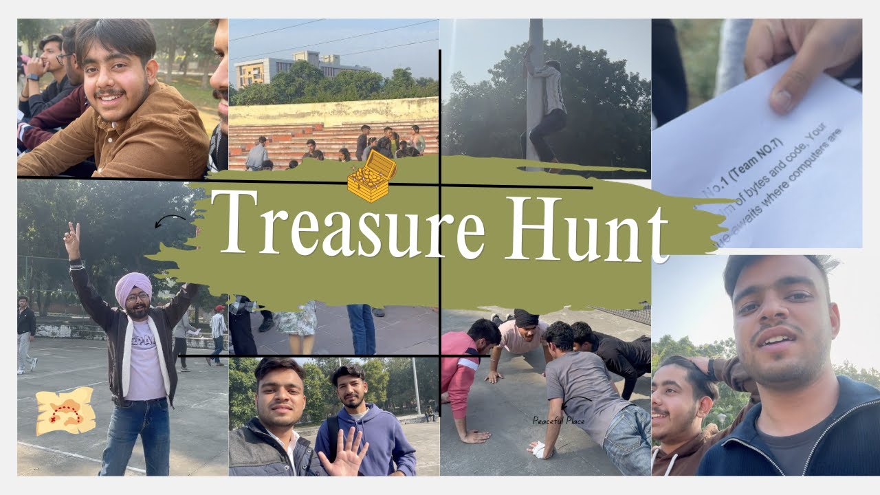 Treasure Hunt at Nitj || Yeh kya hogya ???? || life of  #Nitian