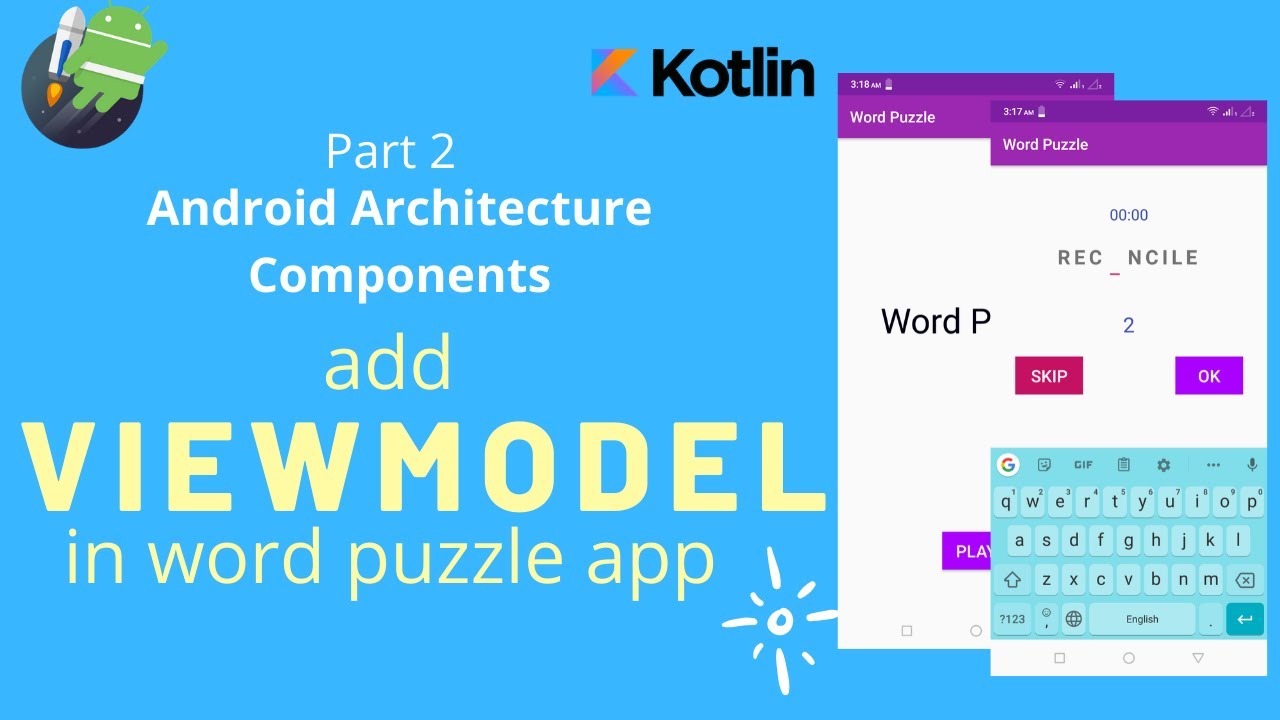 #2 Android ViewModel Tutorial - Android Architecture Component - Jetpack Tutorial - MVVM tutorial