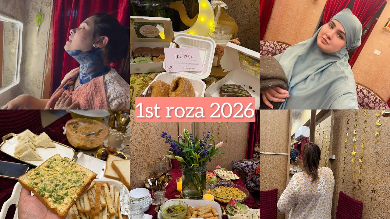 2026 ka first roza/neela face pack pada bhaari 😭😭