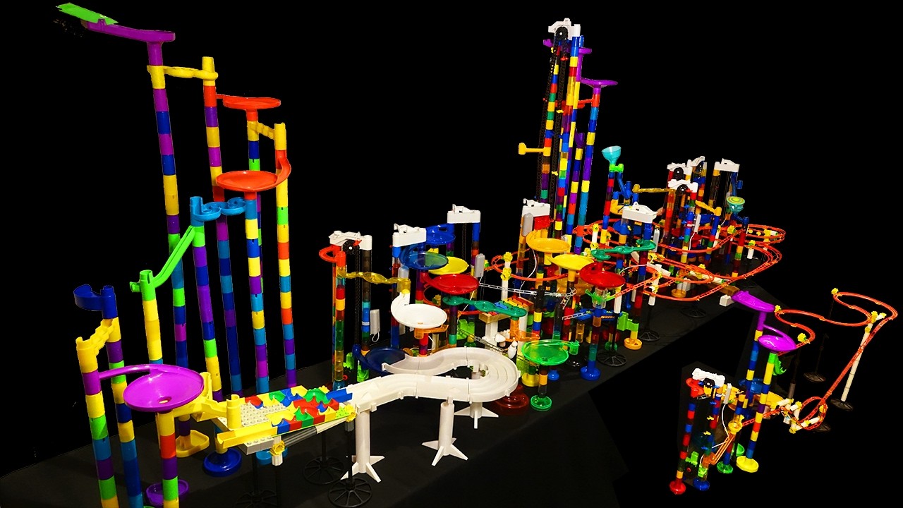 Marble Run Race EXTREME - Dangerous Track + Final Showdown