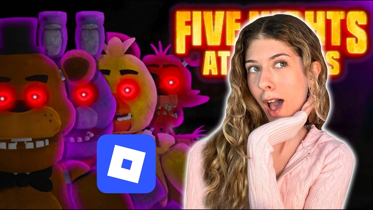 NEW FIVE NIGHTS AT FREDDYS ROBLOX game *SCARY* PART 1