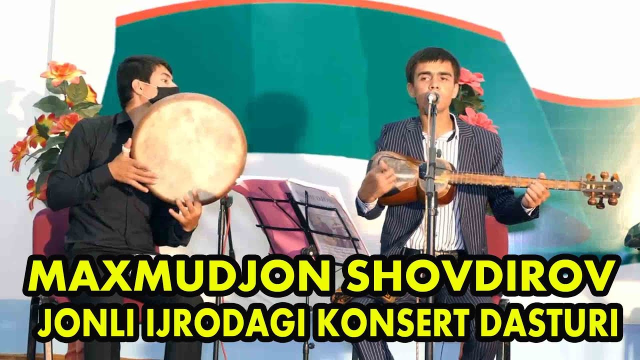 RAXMATJON QURBONOVNING QASHQADARYODAGI SHOGIRTI MAXMUDJON SHOVDIROV FAQAT JONLI KUYLADI KONSERTVERSI