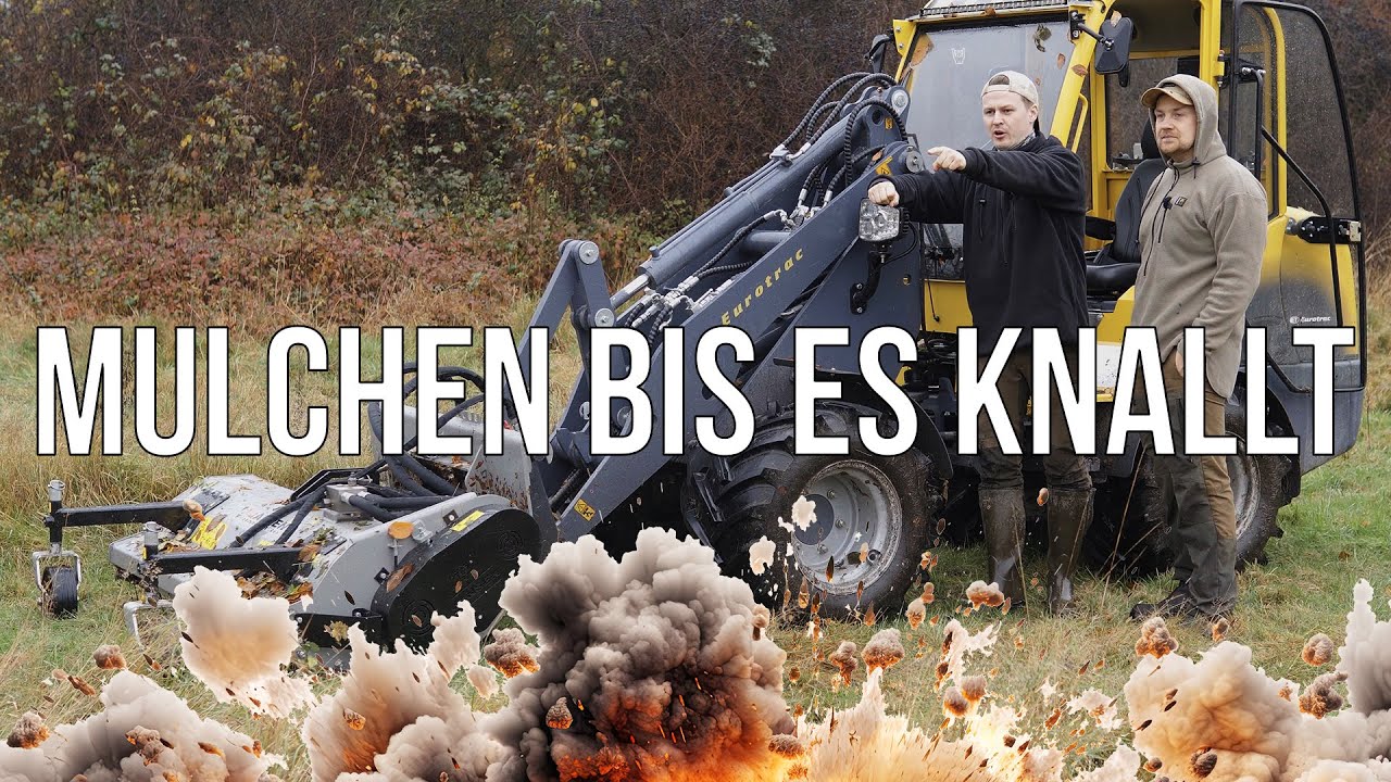 FDJ | F45 - Jansen HMM 130 - Meter machen mit'm Mulcher! Keine Chance für Strauch, Stock & Stängel