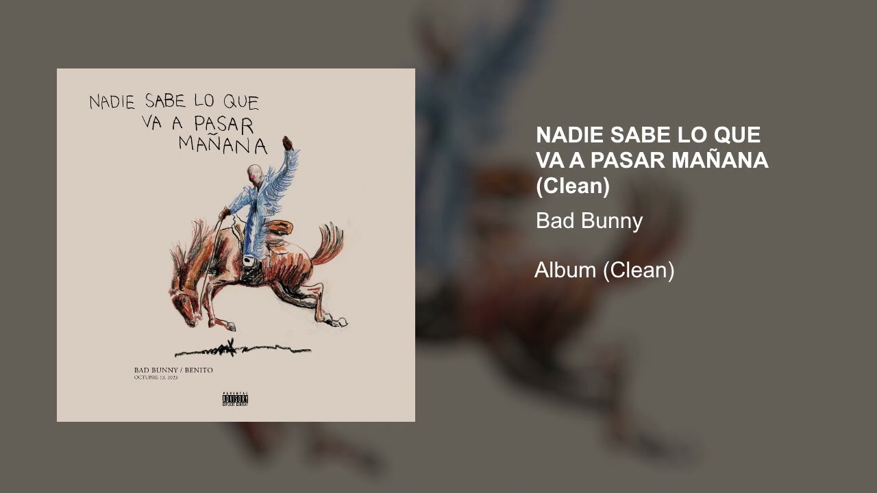 Bad Bunny Ft. Arcangel, De La Ghetto, &Ntilde;engo Flow - ACHO PR (Official Clean Version)