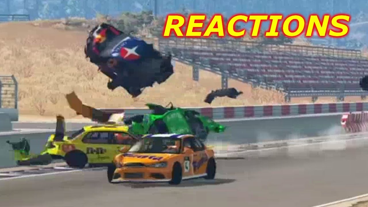 Flashbacks to Austin Dillon | BeamNG.drive Crashes Reactions