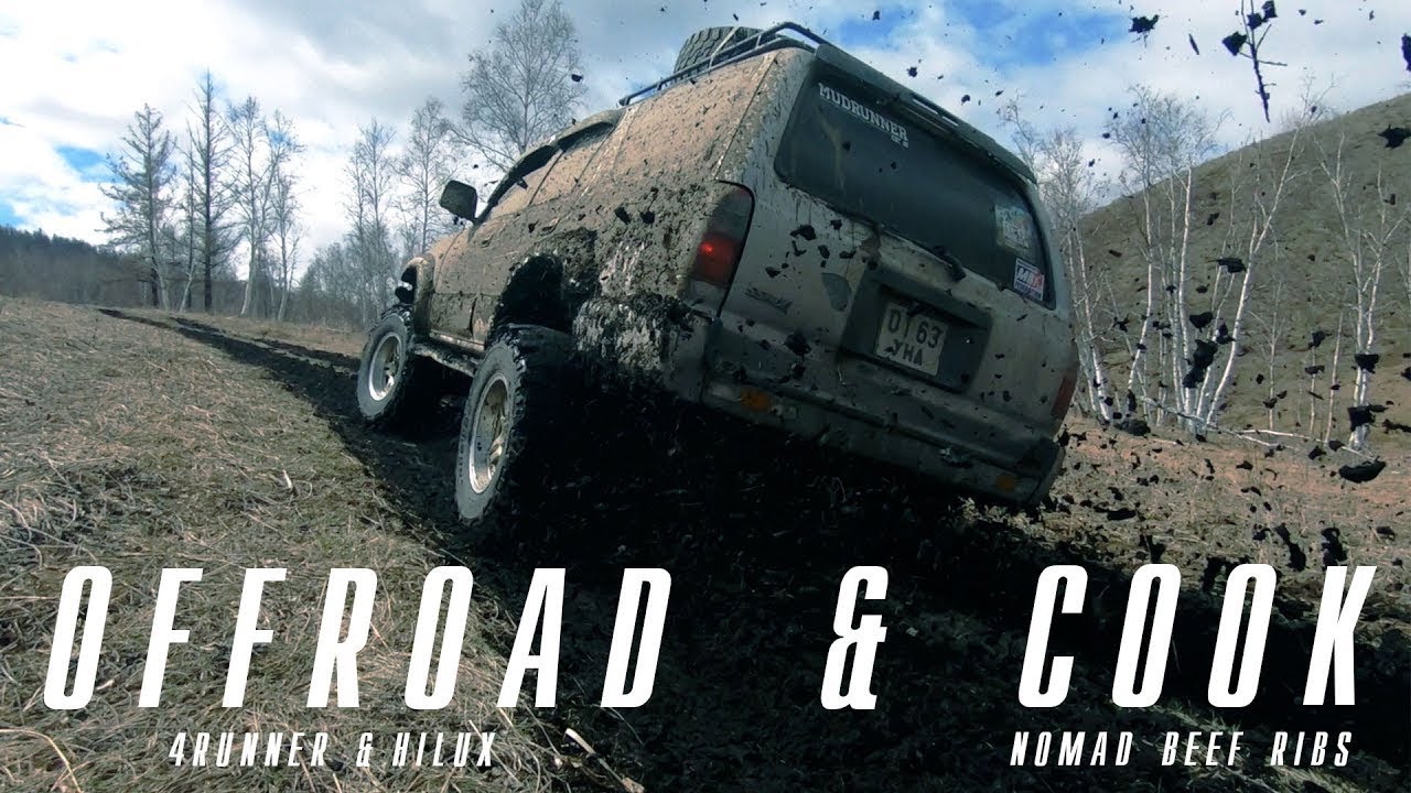 Mongolian Offroad & Cook | 4Runner & Hilux