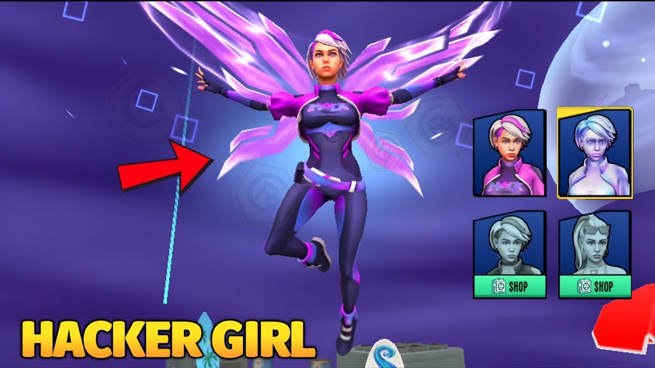 Hacker Girl Character Aa Gya 😱 Spider fighter 3 New Update Red Gamer
