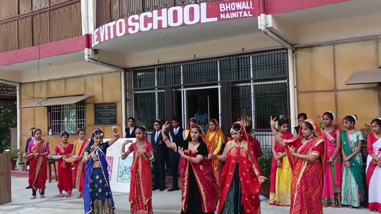 Dance Club Inauguration by students of DeVito School Bhowali.