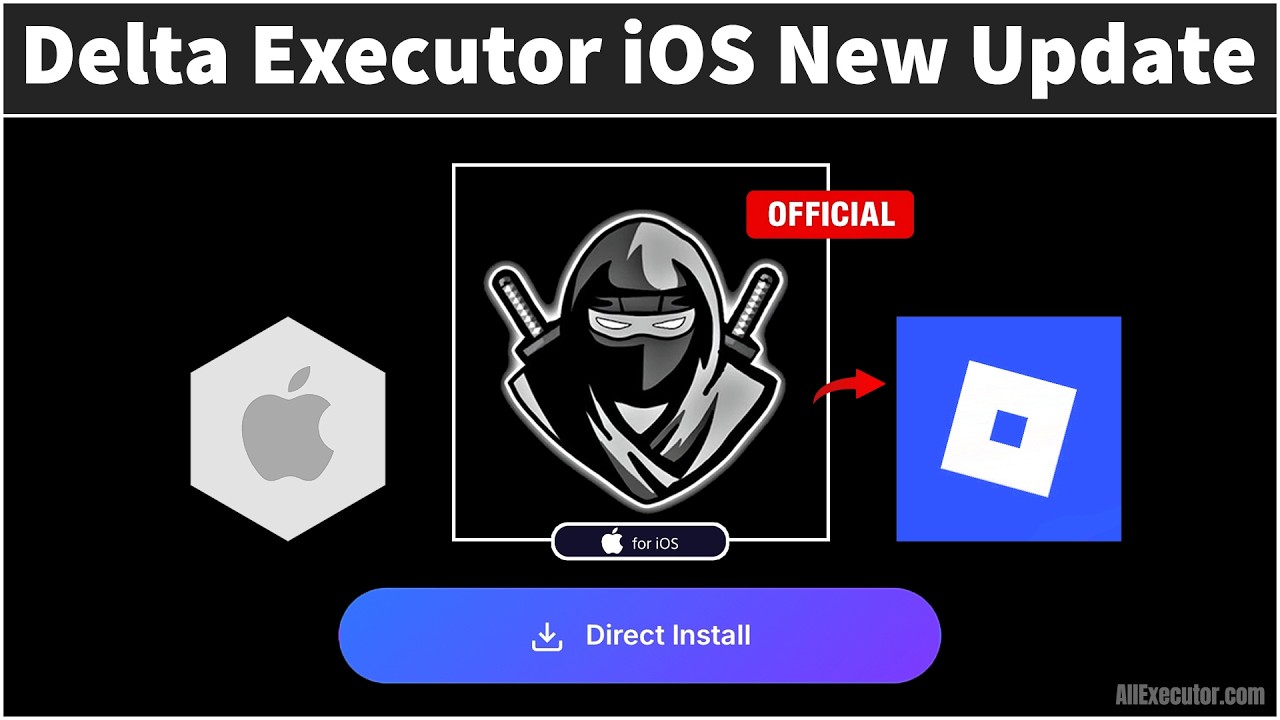 Прямая установка Delta Executor на iOS (Новое обновление) | Roblox iOS Executor | Delta X 2.0 [По...