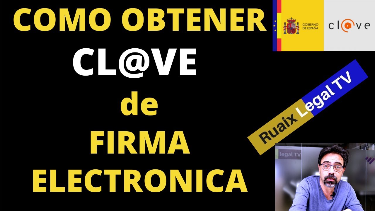 Como Obtener Clave de Firma| Sistema Cl@ve| Firma Electrónica| Firma Digital| Cita Previa | TUTORIAL