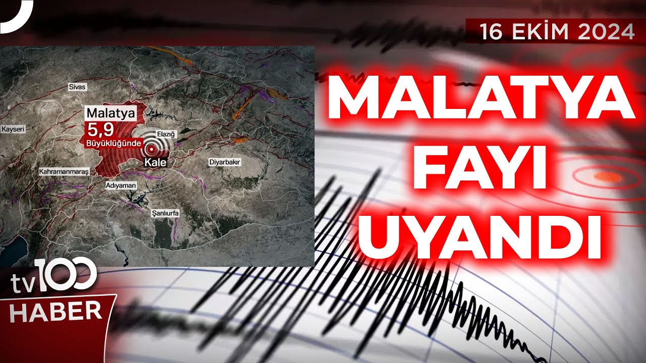 Depremde Kayalar Düştü! | tv100 Haber