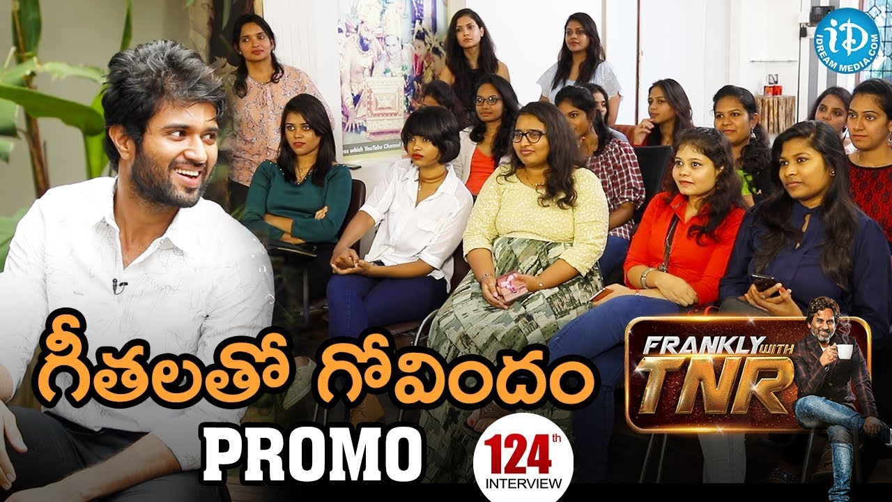 Actor Vijay Devarakonda Exclusive Interview - Promo || గీతలతో గోవిందం || Frankly With TNR #124