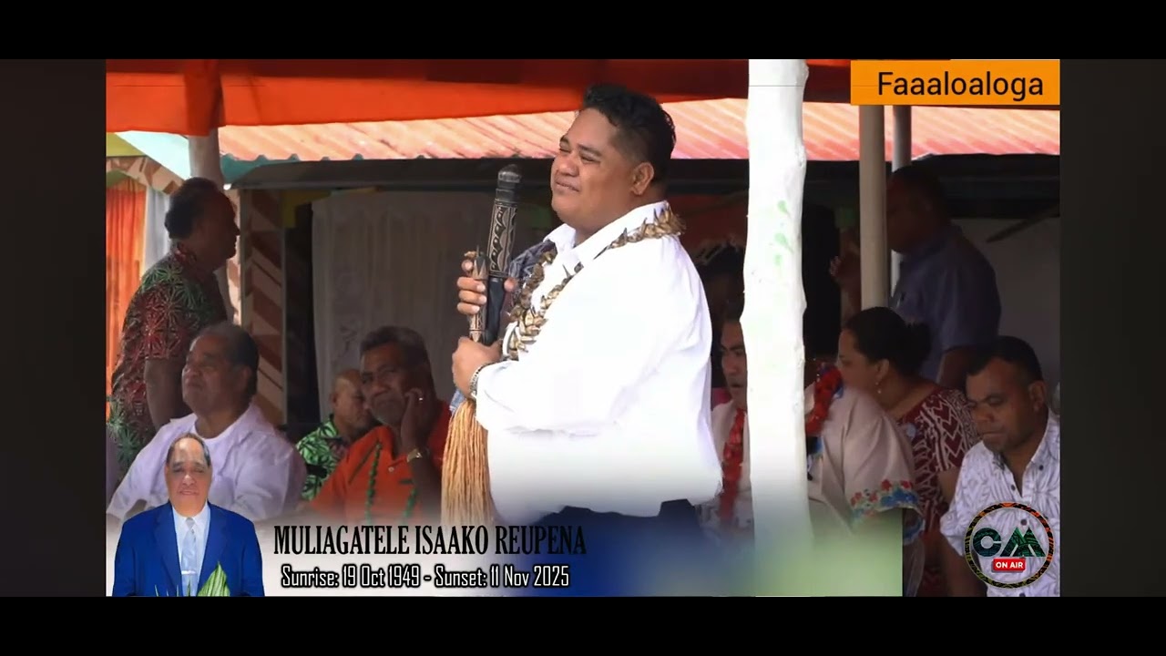 Fa’aaloaloga mo le Uarota I Fusi Safata mo le maliu o Isaako Reupena. 