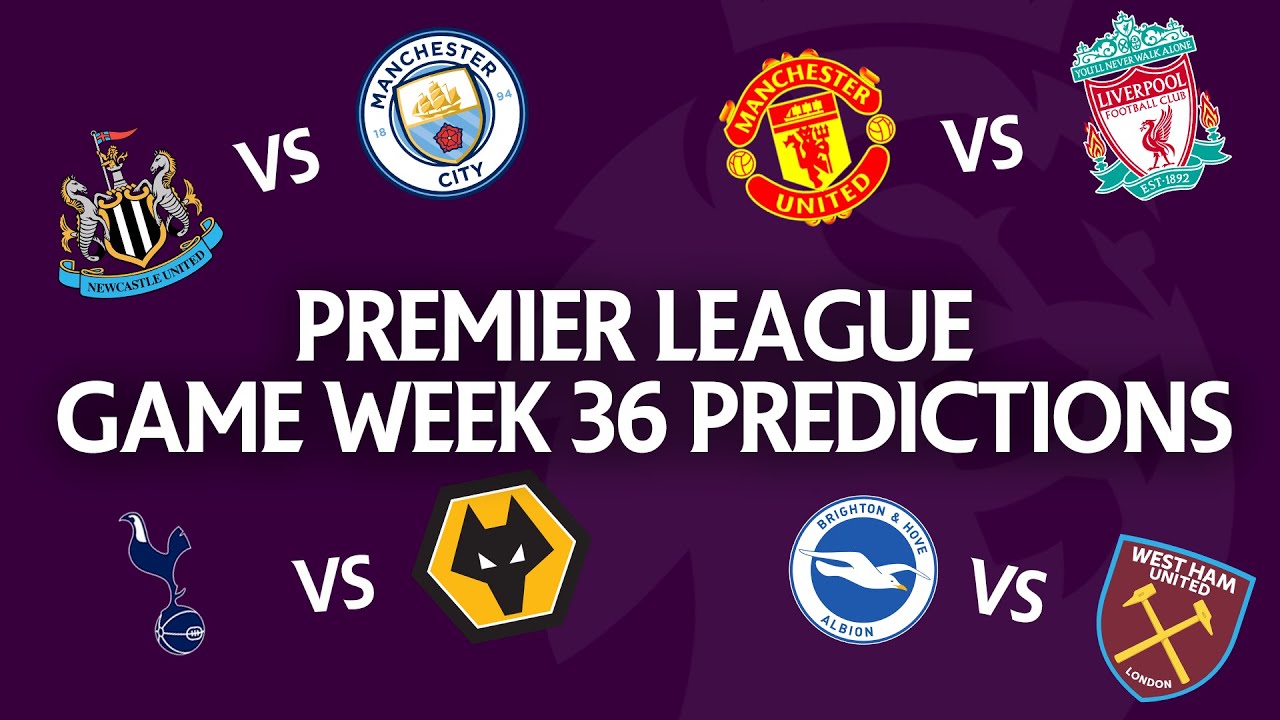 PREMIER LEAGUE WEEK 36 PREDICTIONS! | Premier League 20/21 Predictions