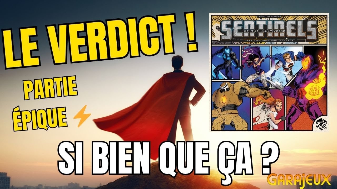 On teste Sentinels of the Multiverse ⚡ Après le duel contre Marvel Champions !