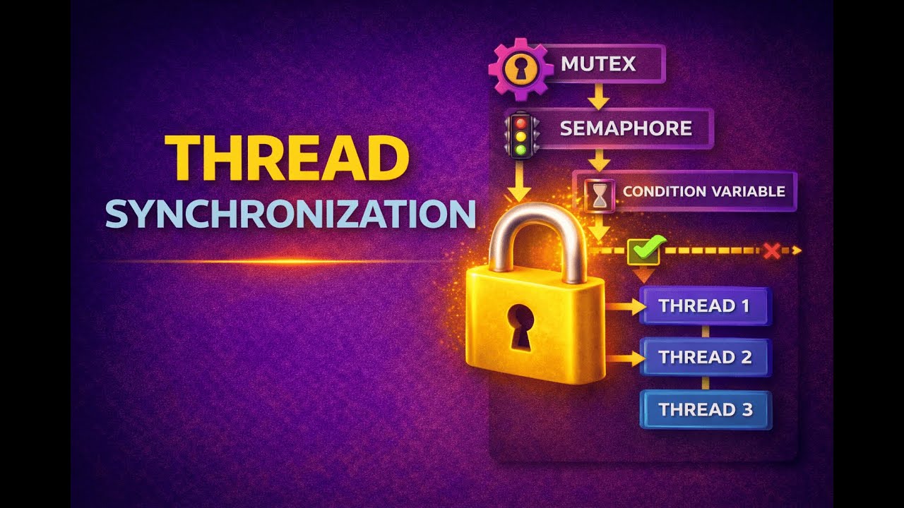 Thread Synchronization Explained | Critical Section & Race Condition