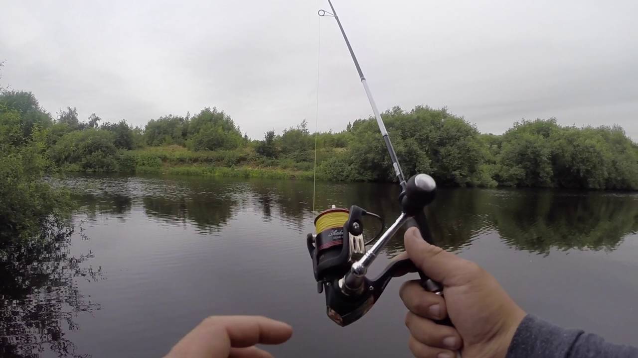 My current ultra light lure fishing rod set up