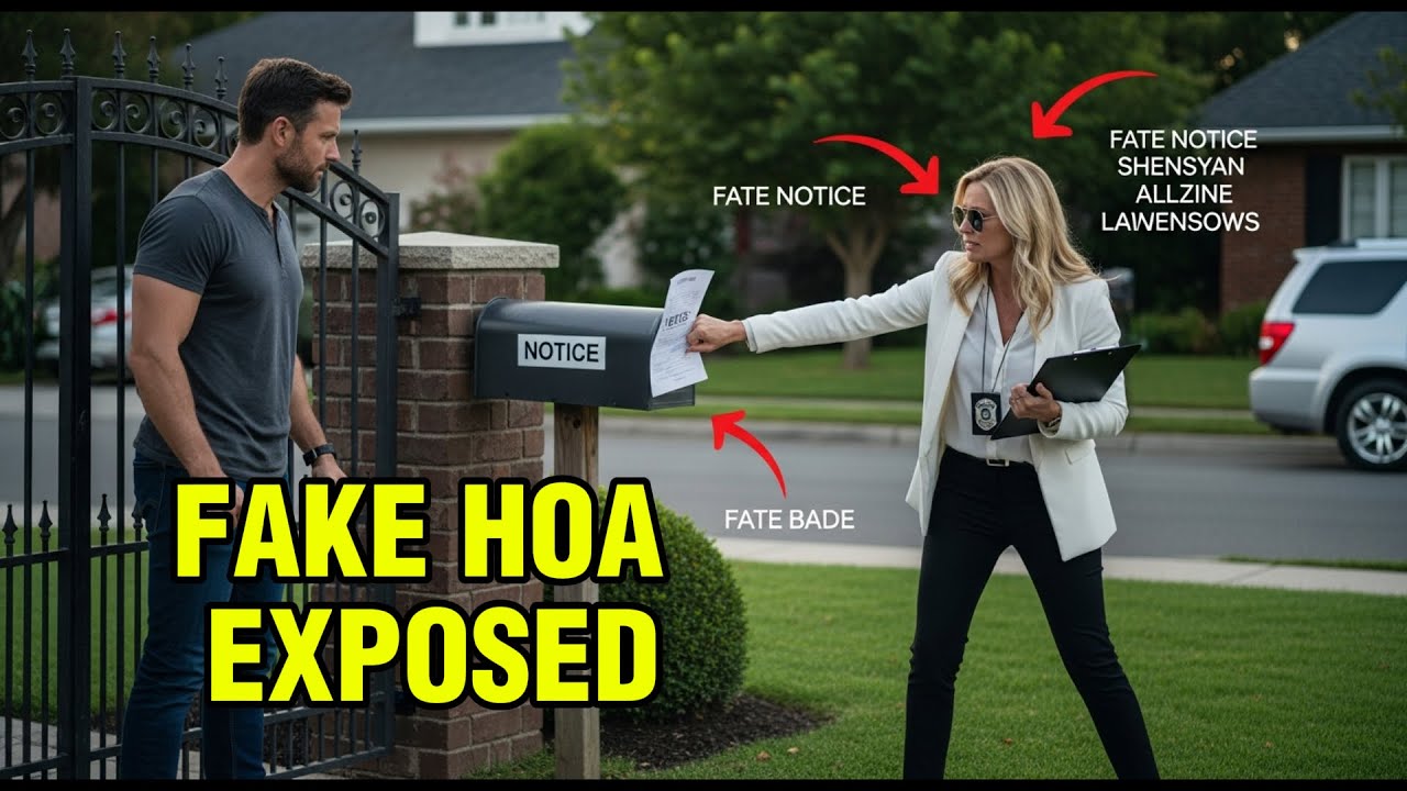 HOA Karen Sends Thugs to Force Me Into Joining HOA — They Met My K9, Shotgun, and Then the Sher
