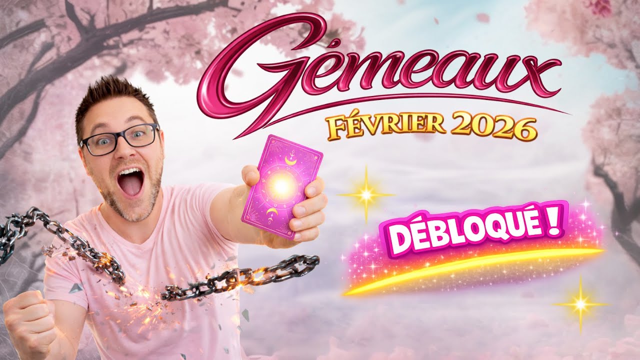 ♊ Gémeaux – Février 2026 | Ce BLOCAGE se brise… le vrai DÉPART est là !