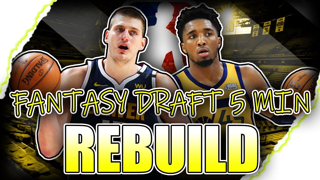 REBUILDING A FANTASY DRAFTED TEAM IN 5 MINUTES