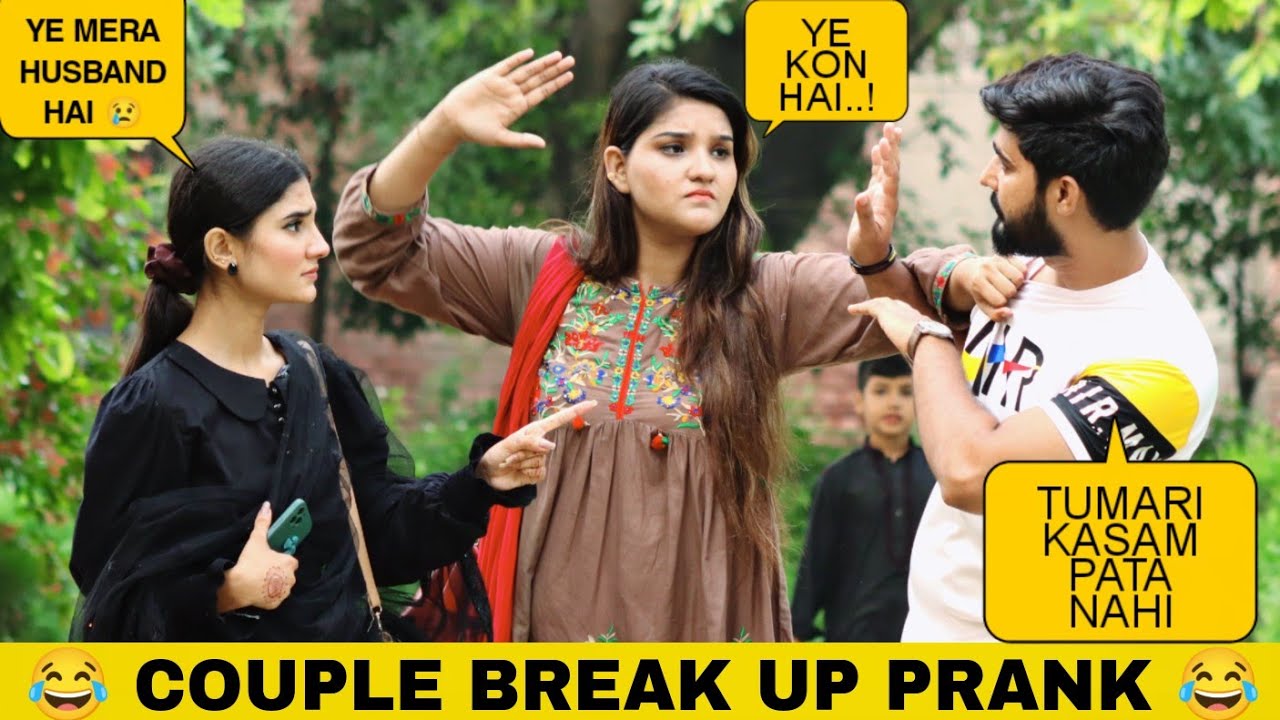 YE MERA HUSBAND HAI PRANK@Crazy Comedy
