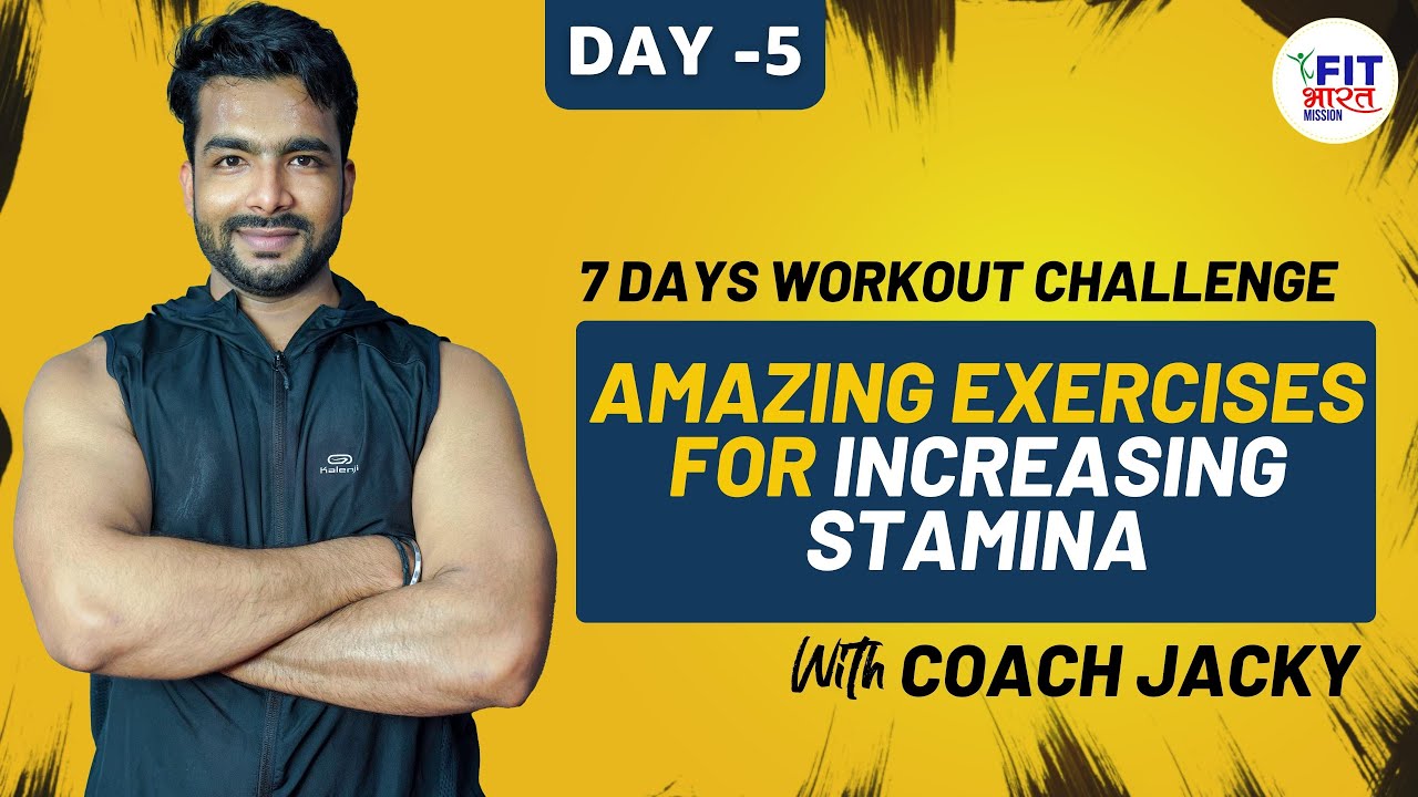 7 Days Of Workout Challenge | Day 5 | Coach Jacky - Amazing Exercises for Increasing Stamina